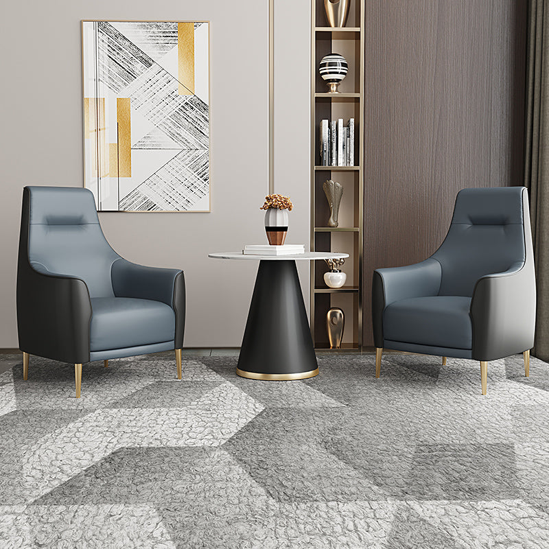 Sedia a sdraio posteriore fisso sedia laterale resistente all'acqua con gambe con tono d'oro