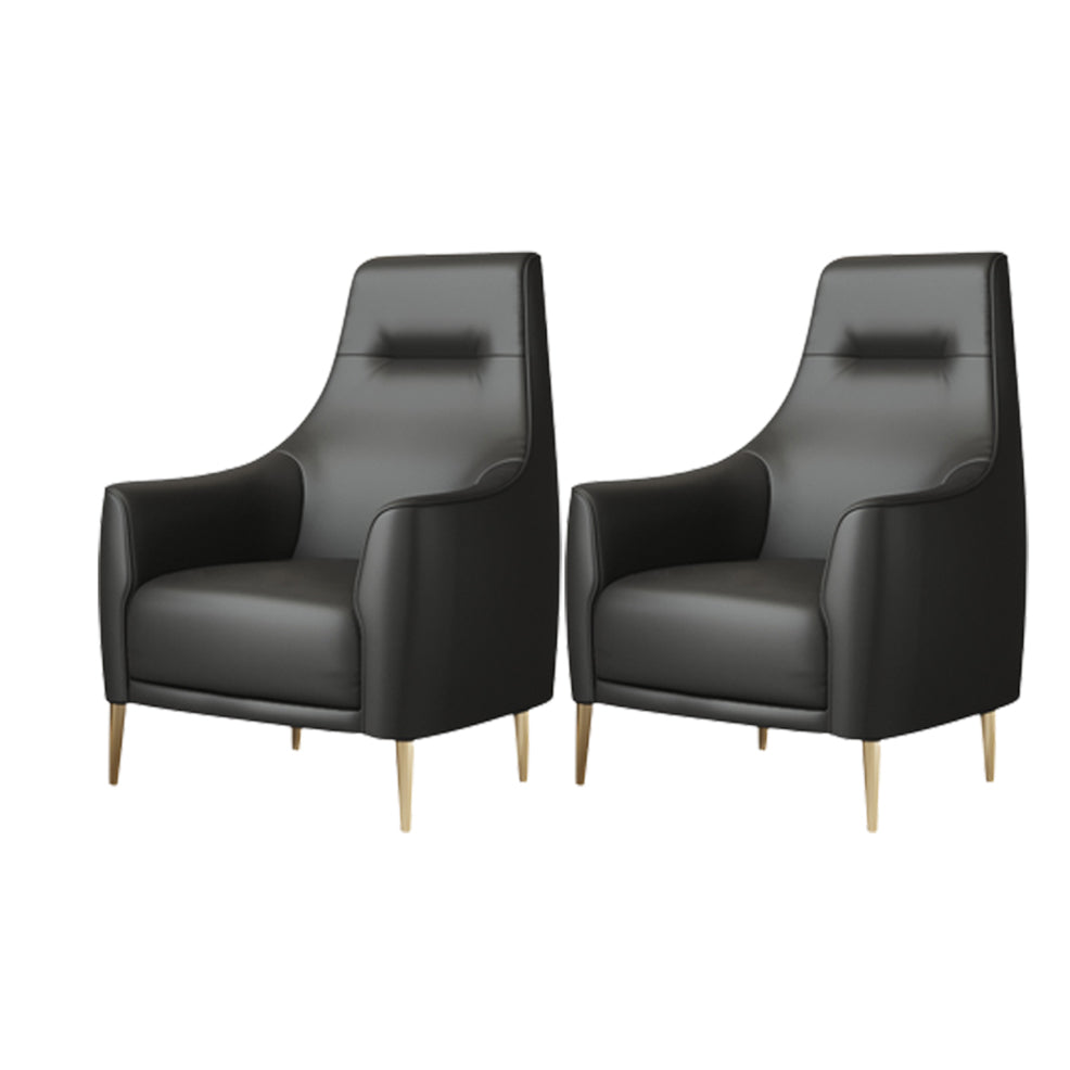 Sedia a sdraio posteriore fisso sedia laterale resistente all'acqua con gambe con tono d'oro