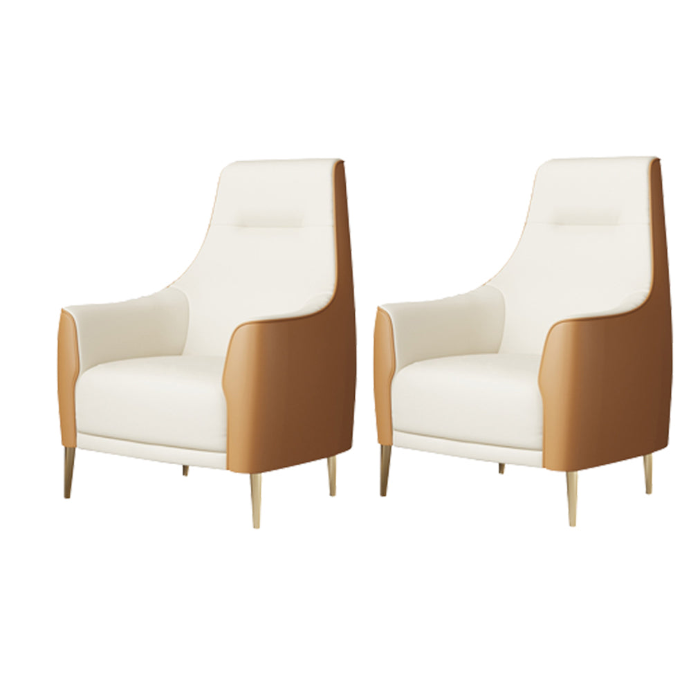 Sedia a sdraio posteriore fisso sedia laterale resistente all'acqua con gambe con tono d'oro