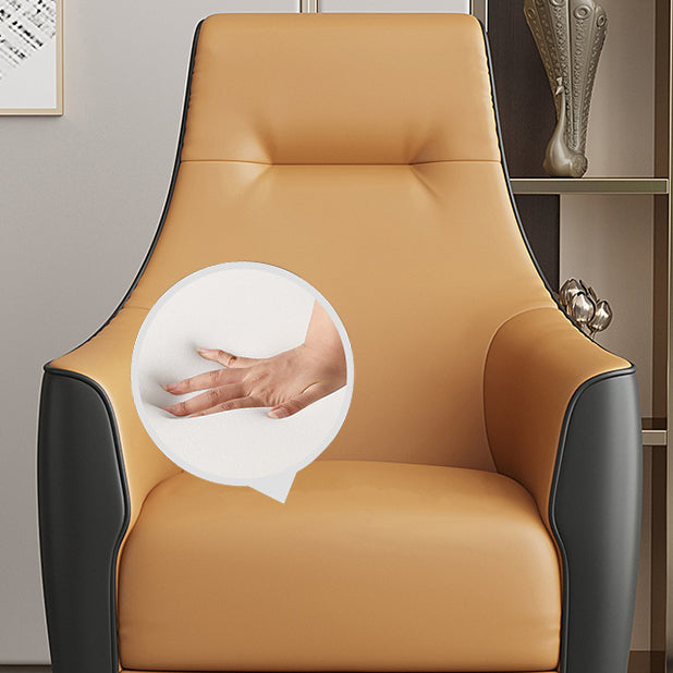 Sedia a sdraio posteriore fisso sedia laterale resistente all'acqua con gambe con tono d'oro