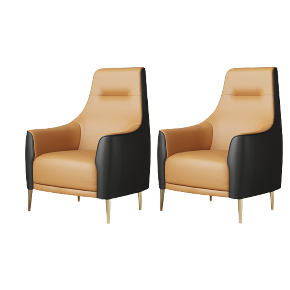 Sedia a sdraio posteriore fisso sedia laterale resistente all'acqua con gambe con tono d'oro