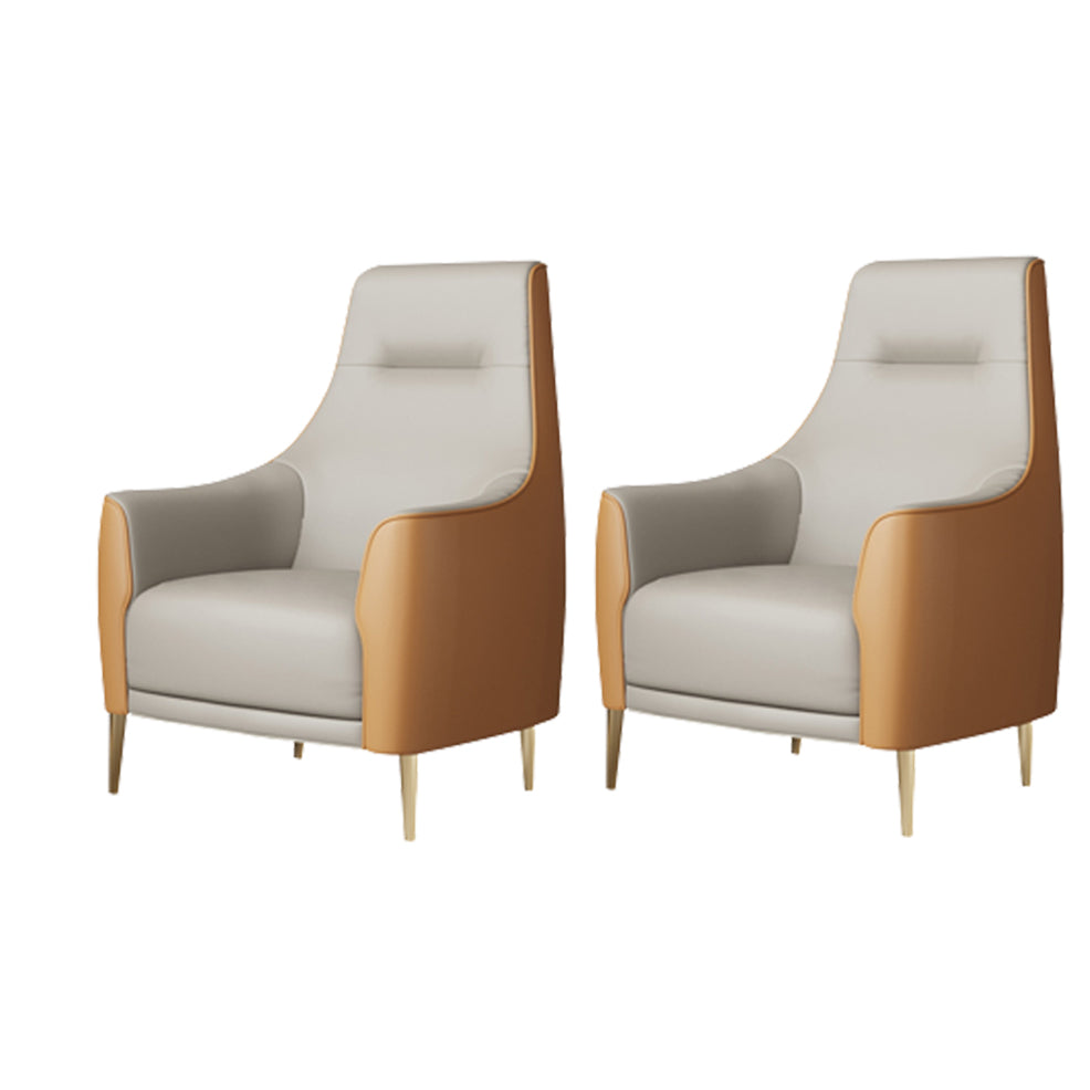 Sedia a sdraio posteriore fisso sedia laterale resistente all'acqua con gambe con tono d'oro