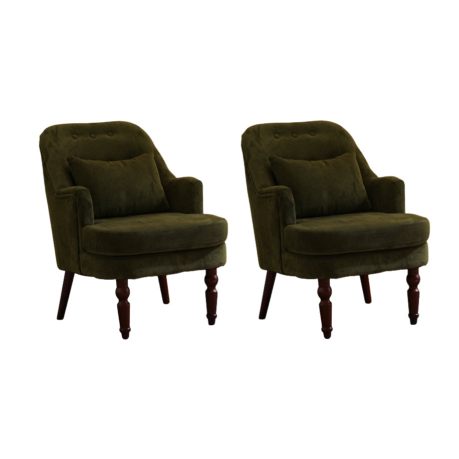 Sedia a sdraio posteriore fisso sedia laterale resistente al legno massiccio con gambe