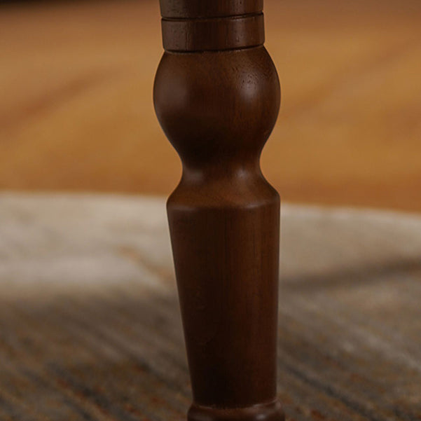 Sedia a sdraio posteriore fisso sedia laterale resistente al legno massiccio con gambe