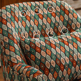 Sedia a sdraio posteriore fisso sedia laterale resistente al legno massiccio con gambe