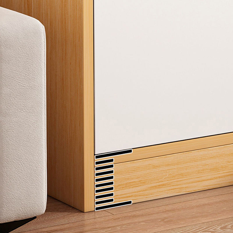 Modern Rectangle Accent Cabinet Bar Pulls Accent Cabinet with Drawer Clearhalo 'Cabinets & Chests' 'cabinets_chests' 'furn' 'furn_cabinets_chests' 'Furniture' 'Living Room Furniture' 7446756