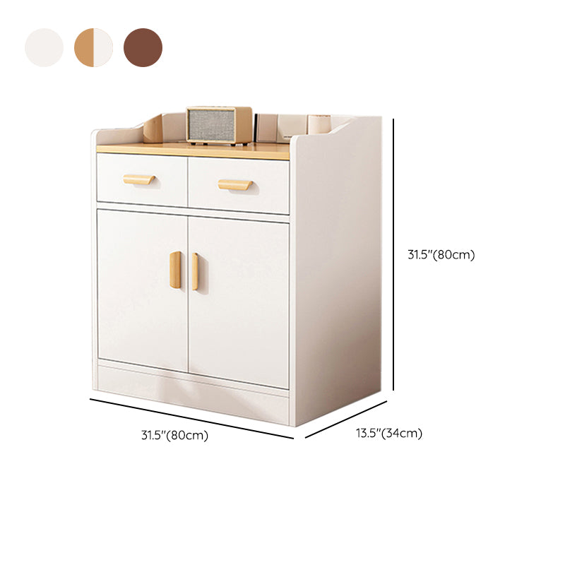 Modern Rectangle Accent Cabinet Bar Pulls Accent Cabinet with Drawer Clearhalo 'Cabinets & Chests' 'cabinets_chests' 'furn' 'furn_cabinets_chests' 'Furniture' 'Living Room Furniture' 7446775