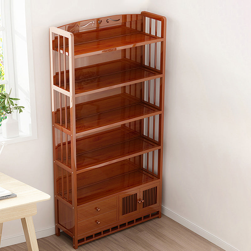 Mid-Century Modern Brown Accent Chest Wood Rectangle Accent Chest with Shelves Clearhalo 'Cabinets & Chests' 'cabinets_chests' 'furn' 'furn_cabinets_chests' 'Furniture' 'Living Room Furniture' 7446782