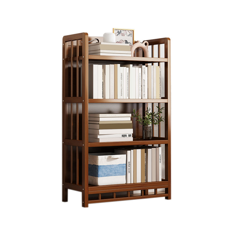 Mid-Century Modern Brown Accent Chest Wood Rectangle Accent Chest with Shelves 19.7"L x 9.8"W x 45.3"H Drawer Not Included Cabinet Not Included Clearhalo 'Cabinets & Chests' 'cabinets_chests' 'furn' 'furn_cabinets_chests' 'Furniture' 'Living Room Furniture' 7446783