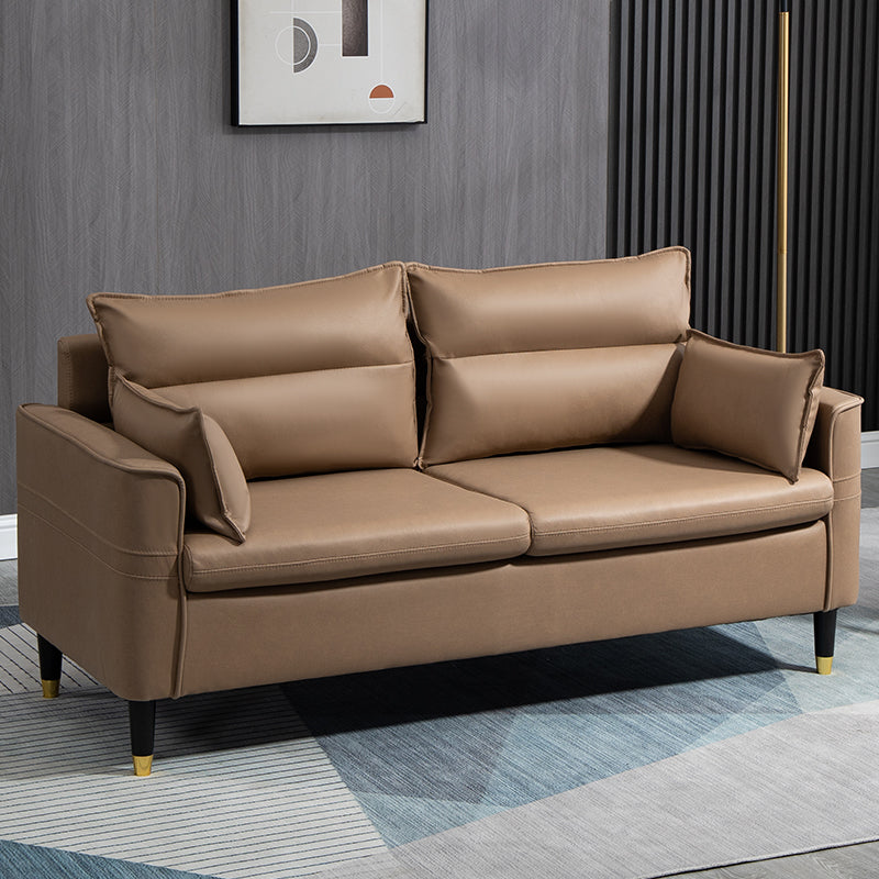 正方形の腕の枕バックリビングルームの固定席