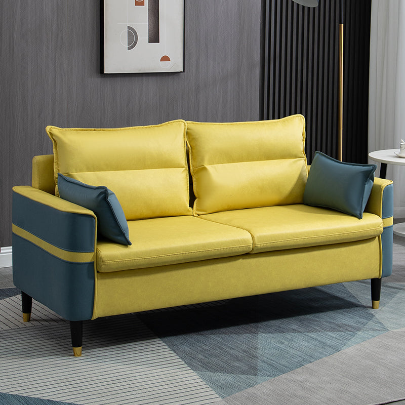 正方形の腕の枕バックリビングルームの固定席