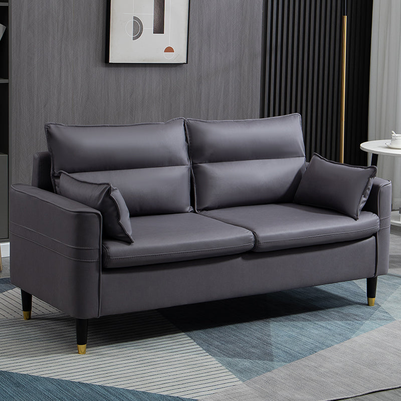 正方形の腕の枕バックリビングルームの固定席