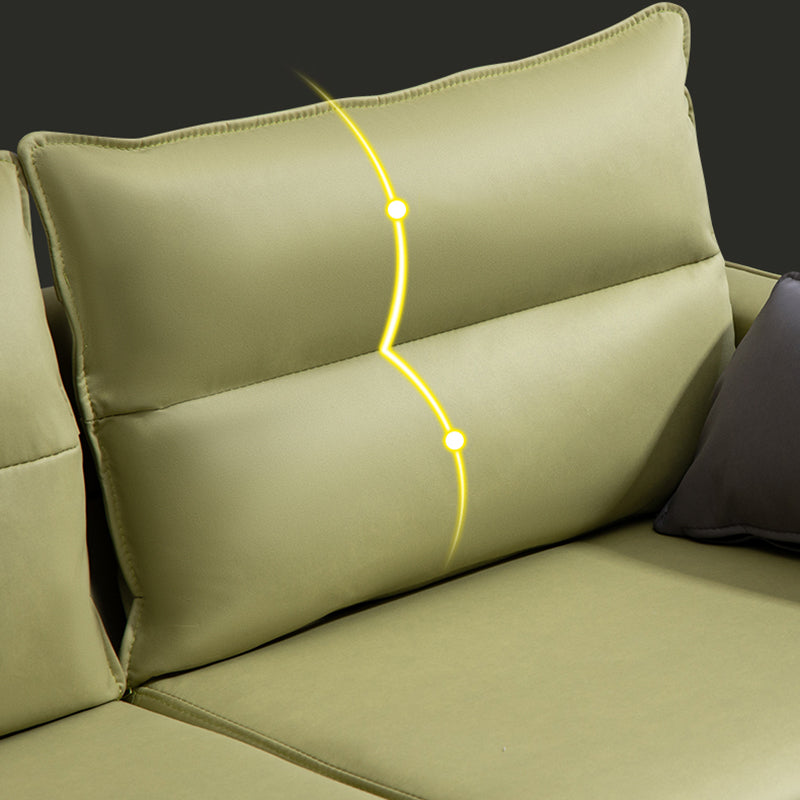 正方形の腕の枕バックリビングルームの固定席