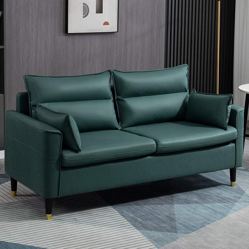 正方形の腕の枕バックリビングルームの固定席