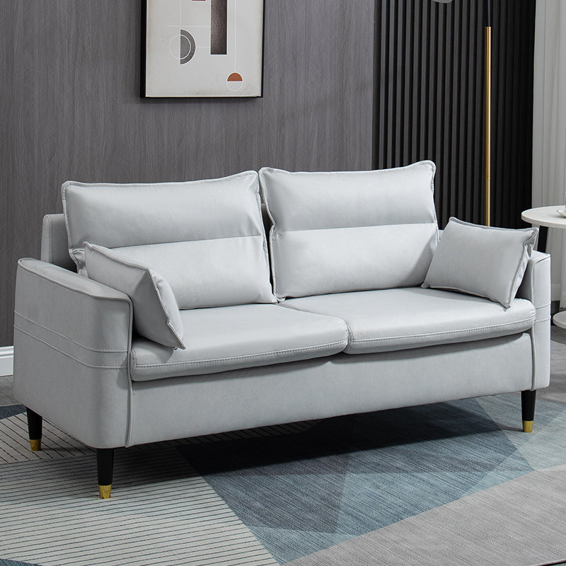 正方形の腕の枕バックリビングルームの固定席