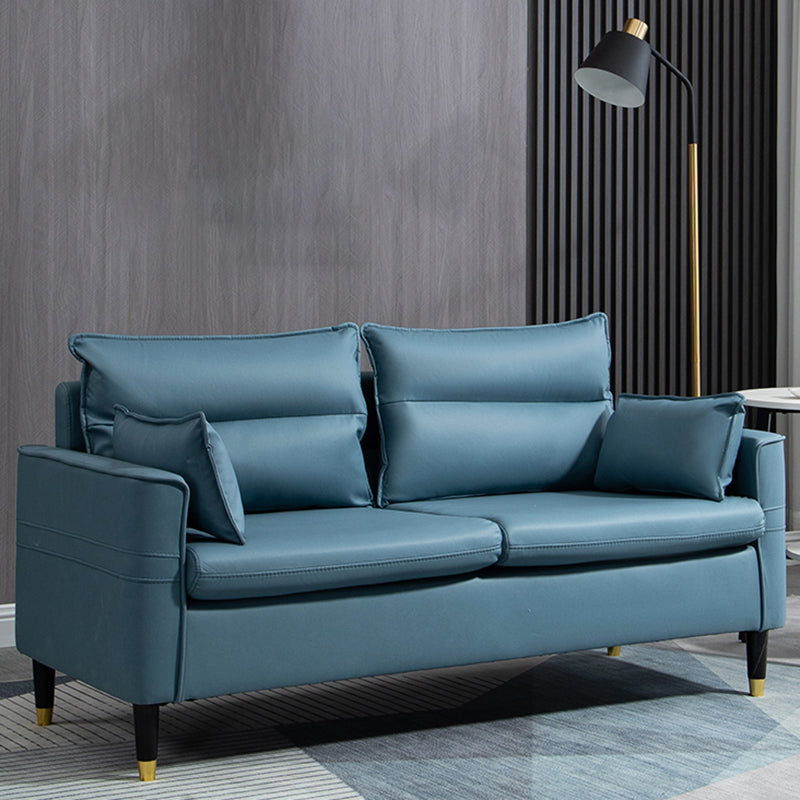 正方形の腕の枕バックリビングルームの固定席