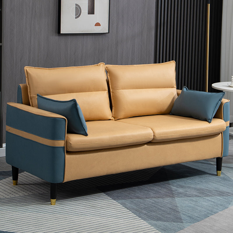 正方形の腕の枕バックリビングルームの固定席