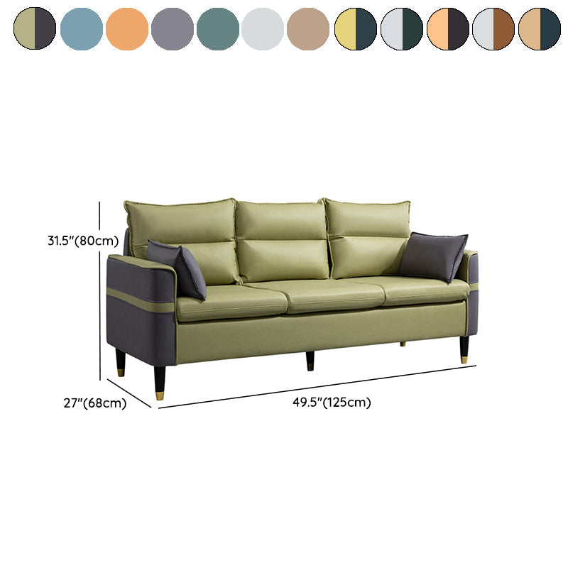 正方形の腕の枕バックリビングルームの固定席