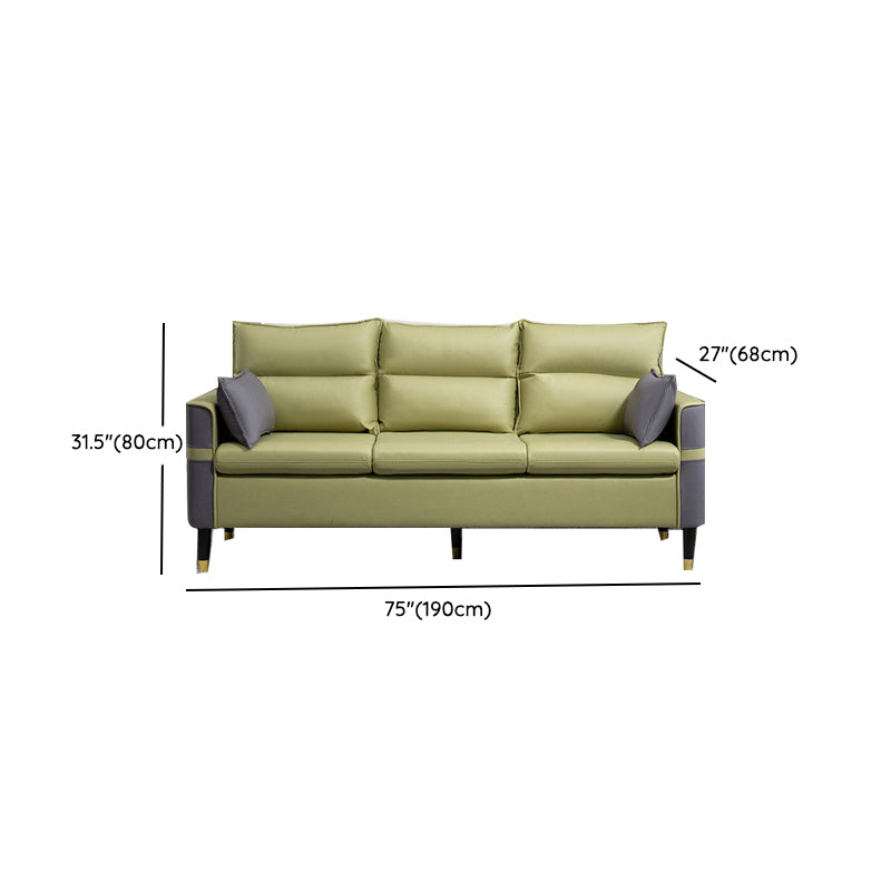 正方形の腕の枕バックリビングルームの固定席