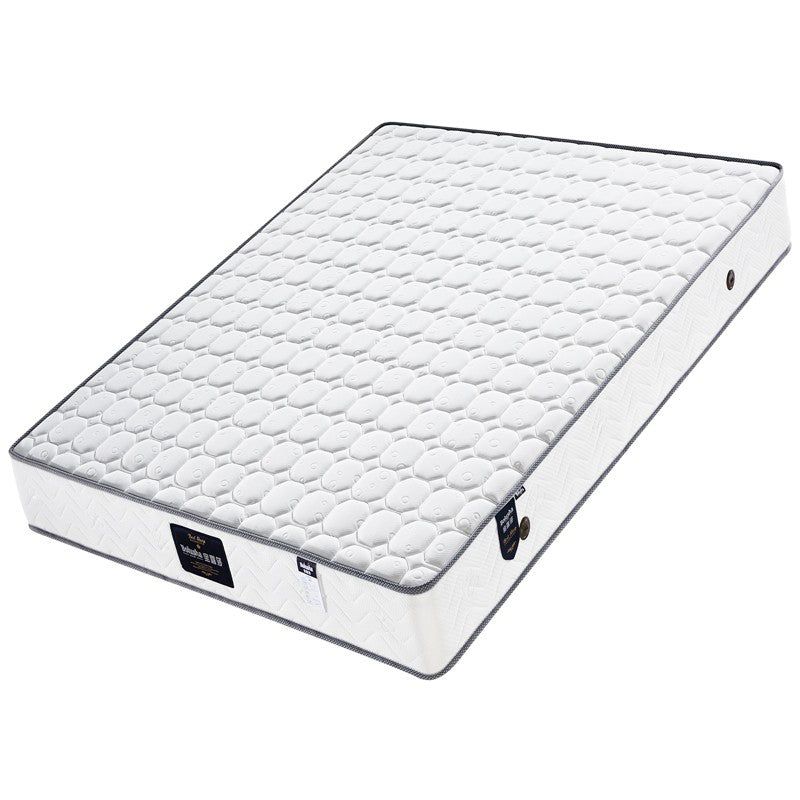 Mid-Century Modern Standard Bed Upholstered Headboard Ash Panel Bed