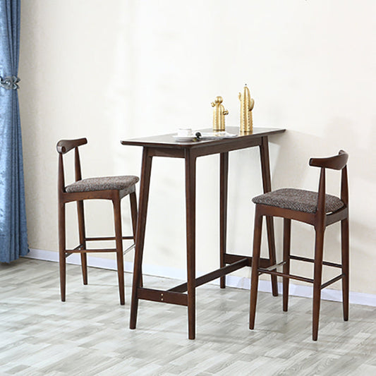 Solid Wood Counter Height Dining Table Modern Patio Bar Table Clearhalo 'Bar Furniture' 'Bar Tables' 'bar_tables' 'furn' 'furn_bar_tables' 'Furniture' 'Kitchen & Dining Furniture' 7448733