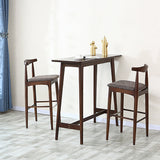 Solid Wood Counter Height Dining Table Modern Patio Bar Table Clearhalo 'Bar Furniture' 'Bar Tables' 'bar_tables' 'furn' 'furn_bar_tables' 'Furniture' 'Kitchen & Dining Furniture' 7448733