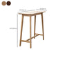 Solid Wood Counter Height Dining Table Modern Patio Bar Table Clearhalo 'Bar Furniture' 'Bar Tables' 'bar_tables' 'furn' 'furn_bar_tables' 'Furniture' 'Kitchen & Dining Furniture' 7448738
