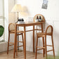 Solid Wood Counter Height Dining Table Contemporary Bar Height Pub Table