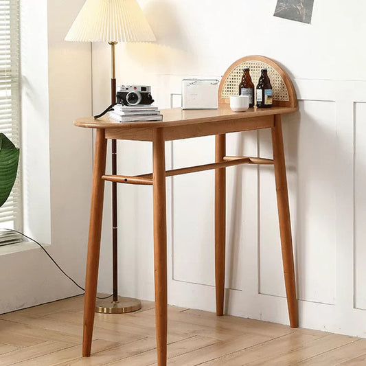 Mesa de comedor de altura de contador de madera sólida Mesa de pub de altura de barra contemporánea