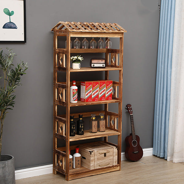 Moderne vloerwijnrek