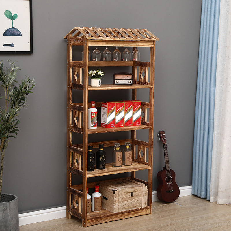 Moderne vloerwijnrek