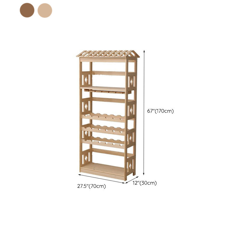 Moderne vloerwijnrek