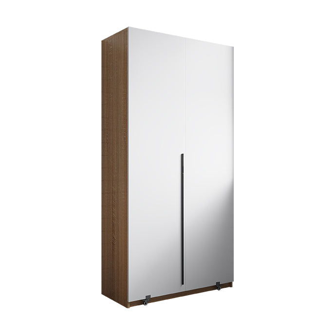 Modern Sideboard Cabinet Faux Wood Sideboard Table with Doors for Kitchen Clearhalo 'buffet_sideboard' 'Buffets & Sideboards' 'furn' 'furn_buffet_sideboard' 'Furniture' 'Kitchen & Dining Furniture' 7449234