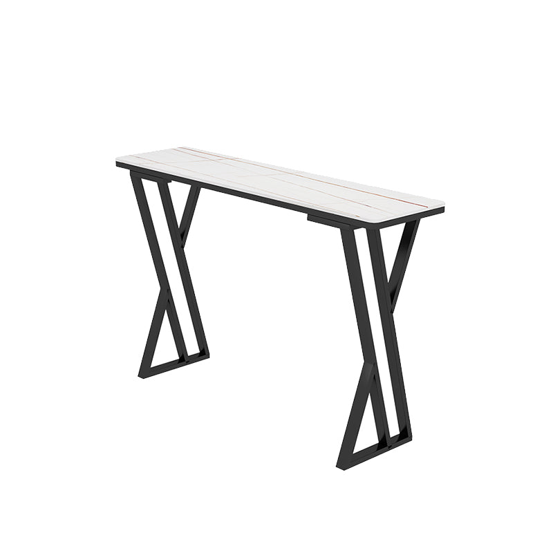 Bartisch-Set aus Stein im modernen Stil, 1/2/5-teilig, rechteckiges Pub-Set für den Innenbereich