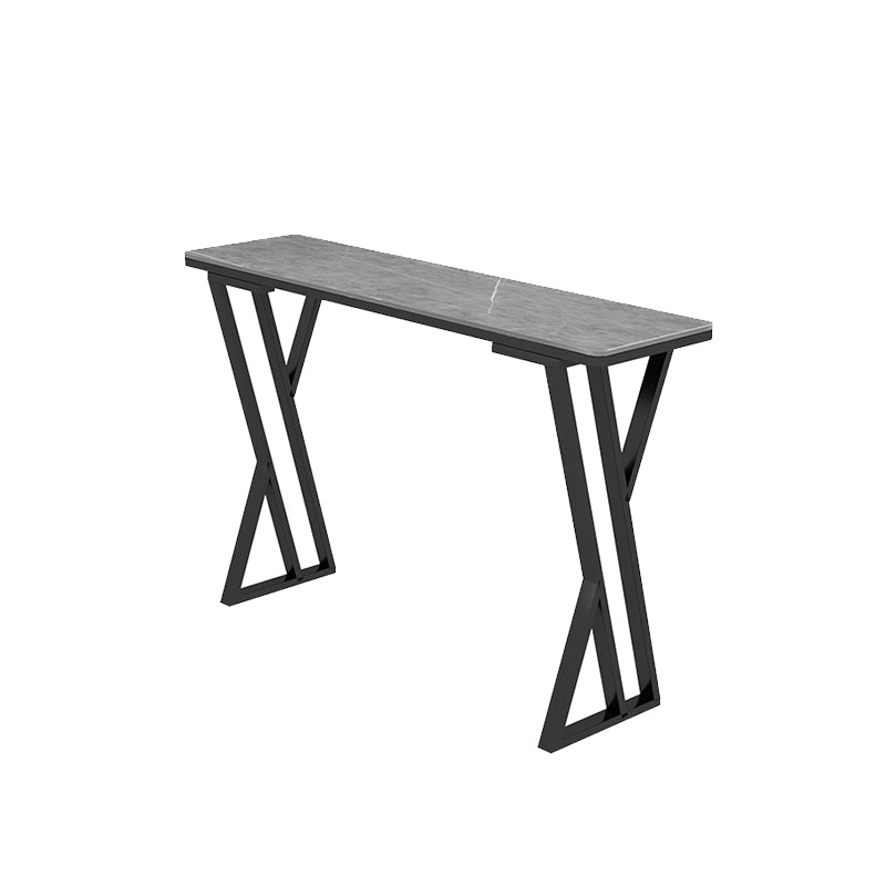 Bartisch-Set aus Stein im modernen Stil, 1/2/5-teilig, rechteckiges Pub-Set für den Innenbereich