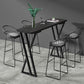 Bartisch-Set aus Stein im modernen Stil, 1/2/5-teilig, rechteckiges Pub-Set für den Innenbereich