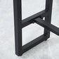 Industrial Style Pub Dining Set 1/2/5/9 Pcs Rectangular Solid Wood Pub Set for Home