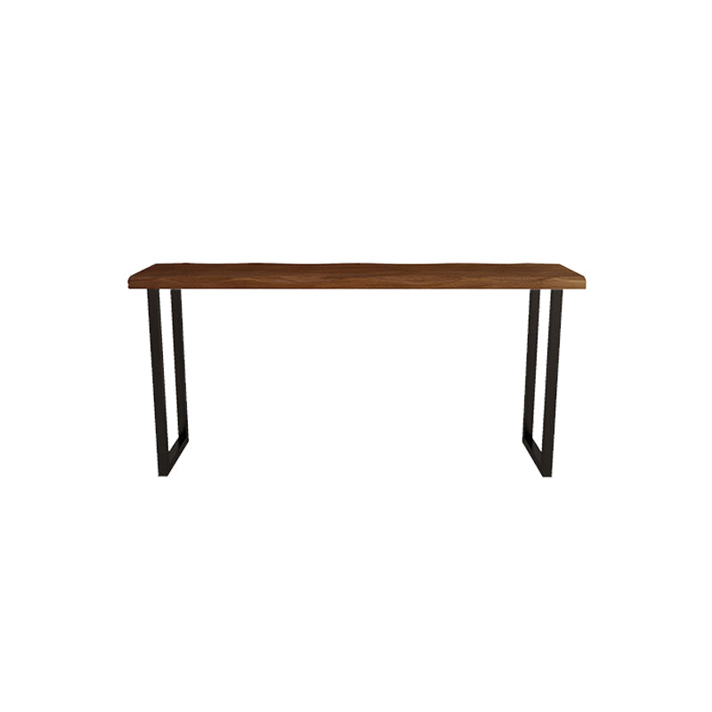 Industrial Pub Dining Set 1/2/5 Pcs Rectangular Solid Wood Pub Set for Home Table Clearhalo 'Bar Furniture' 'furn' 'furn_home_bar_bar_sets' 'Furniture' 'Home Bars & Bar Sets' 'home_bar_bar_sets' 'Kitchen & Dining Furniture' 7449410