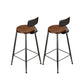 Industrial Pub Dining Set 1/2/5 Pcs Rectangular Solid Wood Pub Set for Home Chair(s) None Brown Clearhalo 'Bar Furniture' 'furn' 'furn_home_bar_bar_sets' 'Furniture' 'Home Bars & Bar Sets' 'home_bar_bar_sets' 'Kitchen & Dining Furniture' 7449412
