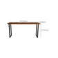 Industrial Pub Dining Set 1/2/5 Pcs Rectangular Solid Wood Pub Set for Home Clearhalo 'Bar Furniture' 'furn' 'furn_home_bar_bar_sets' 'Furniture' 'Home Bars & Bar Sets' 'home_bar_bar_sets' 'Kitchen & Dining Furniture' 7449422