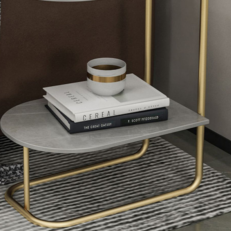 Classic Glam Night Table Open Storage Bedside Cabinet for Bedroom Clearhalo 'Bedroom Furniture' 'furn' 'furn_night_stand' 'Furniture' 'night_stand' 'Nightstands' 7449565