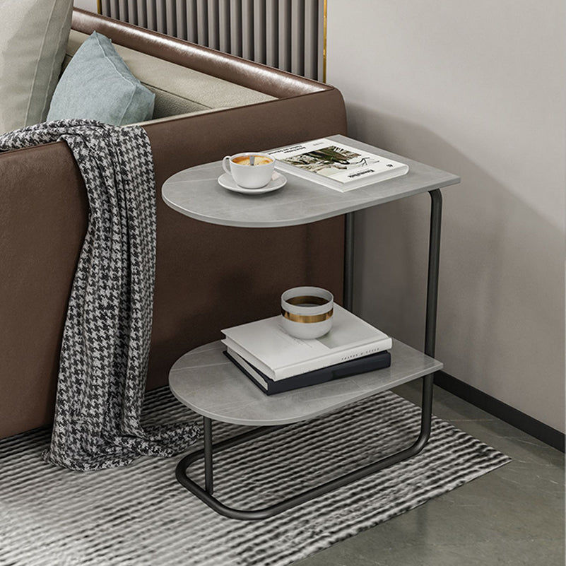 Classic Glam Night Table Open Storage Bedside Cabinet for Bedroom Clearhalo 'Bedroom Furniture' 'furn' 'furn_night_stand' 'Furniture' 'night_stand' 'Nightstands' 7449566