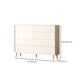 Cofensador de cofres de almacenamiento de madera cofre de almacenamiento moderno con 8 cajones