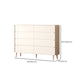 Cofensador de cofres de almacenamiento de madera cofre de almacenamiento moderno con 8 cajones