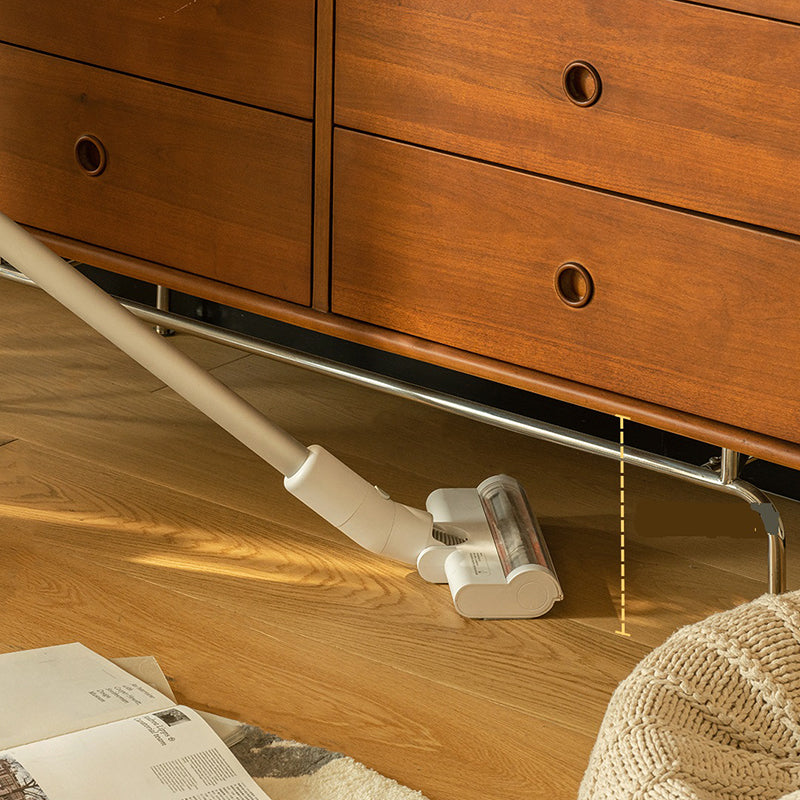 Cofre de almacenamiento de almacenamiento marrón tocador de cofre de almacenamiento de madera con cajones