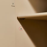 Holzspeicher Brust moderne Aufbewahrungstruhe Kommode mit Schubladen