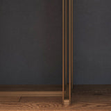 Tavolo console contemporanea a forma di rettangolo bianco tavolo da divano console in pietra bianca/nera