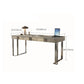 Rechthoek Stone Top Office Desk Modern Style Gray Writing Desk voor kantoor