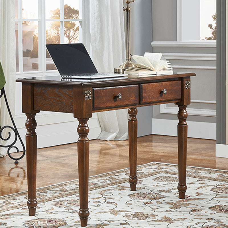 Contemporary Style Wood Office Desk Rectangular Shape Task Desk with 4 Legs Clearhalo 'furn' 'furn_office_desk' 'Furniture' 'Office Desks' 'Office Furniture' 'office_desk' 7449888