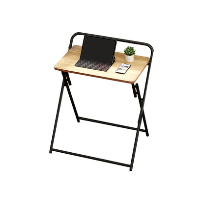 Modern Style Folding Office Desk Rectangular Home Writing Desk 26"L x 20"W x 31"H Black
